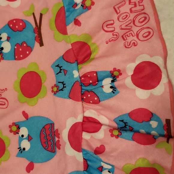 NWT Candy Couture girl owl print pajama set - Picture 5 of 6